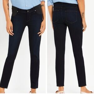 Paige verdugo ankle maternity jeans dark blue